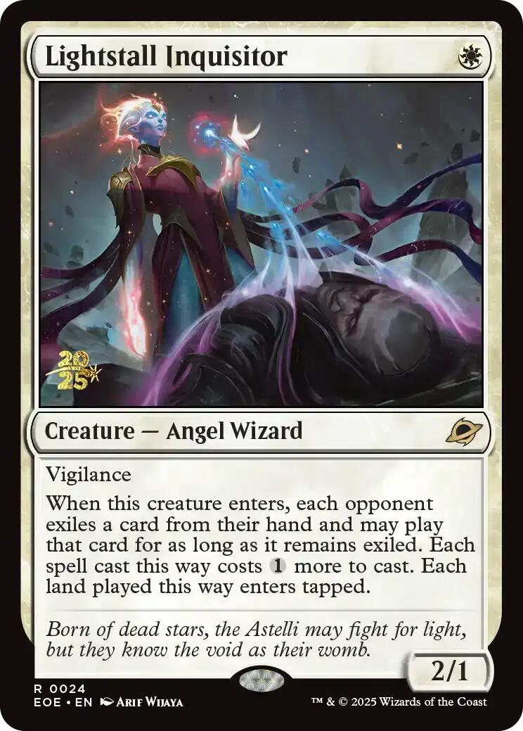 Lightstall Inquisitor [Edge of Eternities Prerelease Promos] | Card Merchant Takapuna