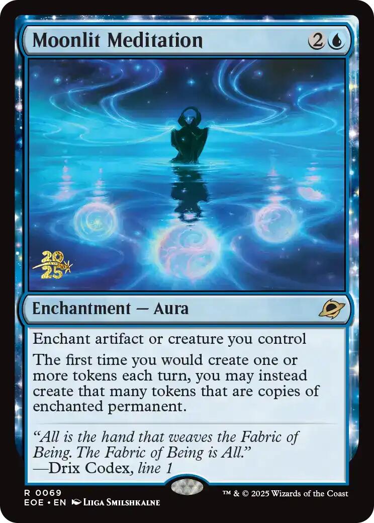 Moonlit Meditation [Edge of Eternities Prerelease Promos] | Card Merchant Takapuna
