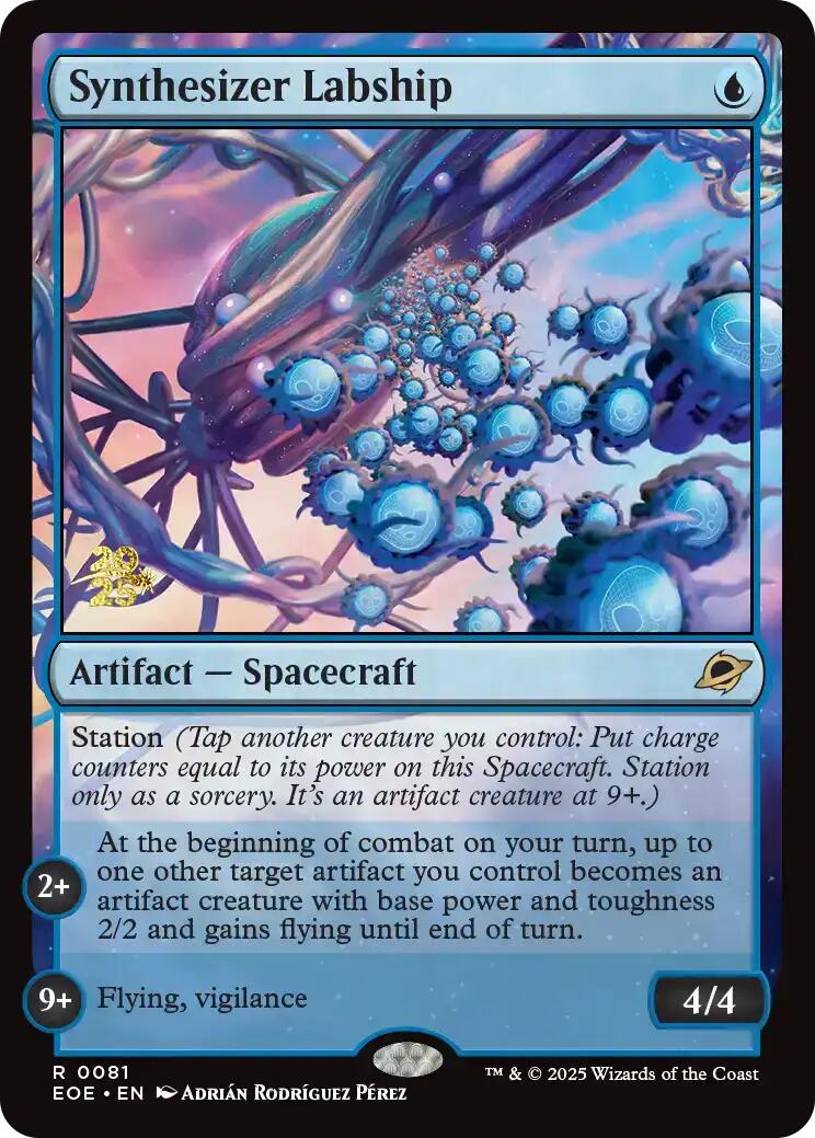 Synthesizer Labship [Edge of Eternities Prerelease Promos] | Card Merchant Takapuna