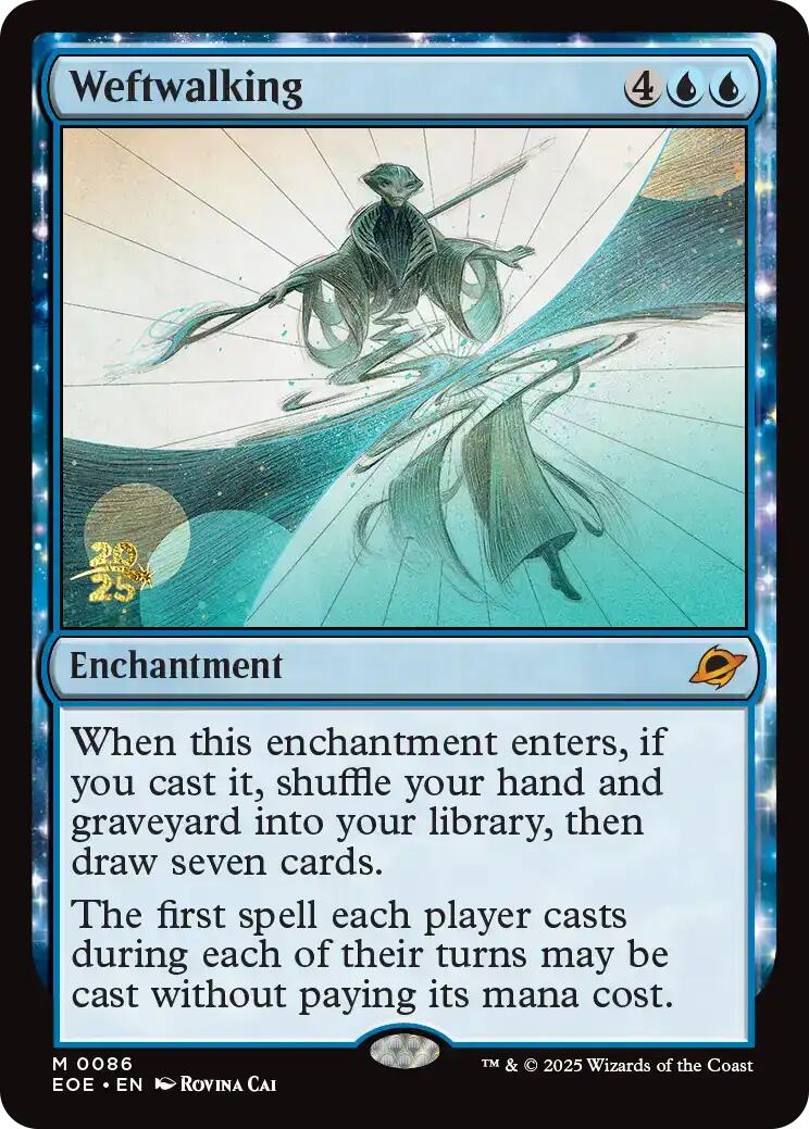 Weftwalking [Edge of Eternities Prerelease Promos] | Card Merchant Takapuna