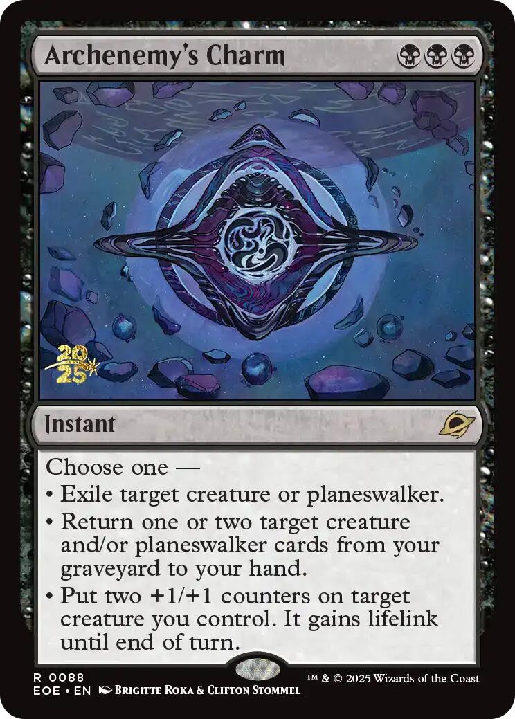 Archenemy's Charm [Edge of Eternities Prerelease Promos] | Card Merchant Takapuna