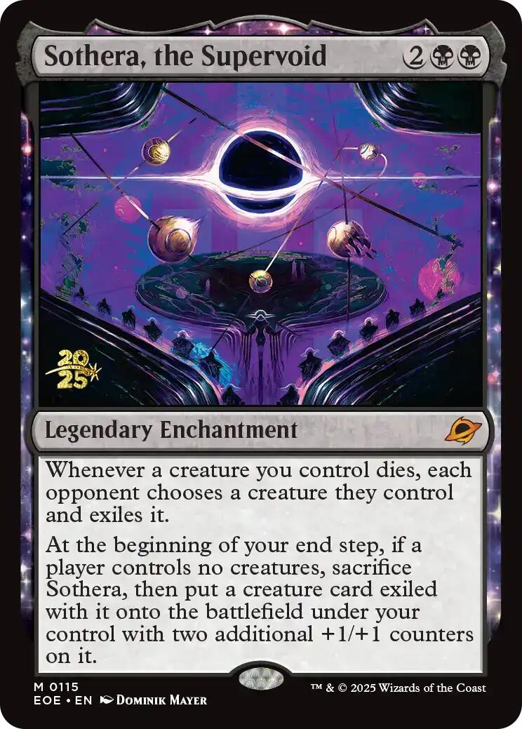 Sothera, the Supervoid [Edge of Eternities Prerelease Promos] | Card Merchant Takapuna
