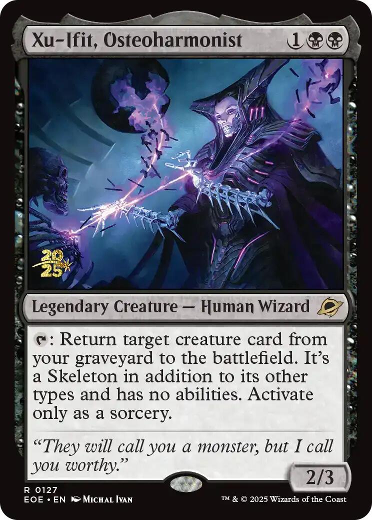 Xu-Ifit, Osteoharmonist [Edge of Eternities Prerelease Promos] | Card Merchant Takapuna