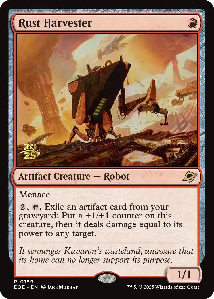 Rust Harvester [Edge of Eternities Prerelease Promos] | Card Merchant Takapuna