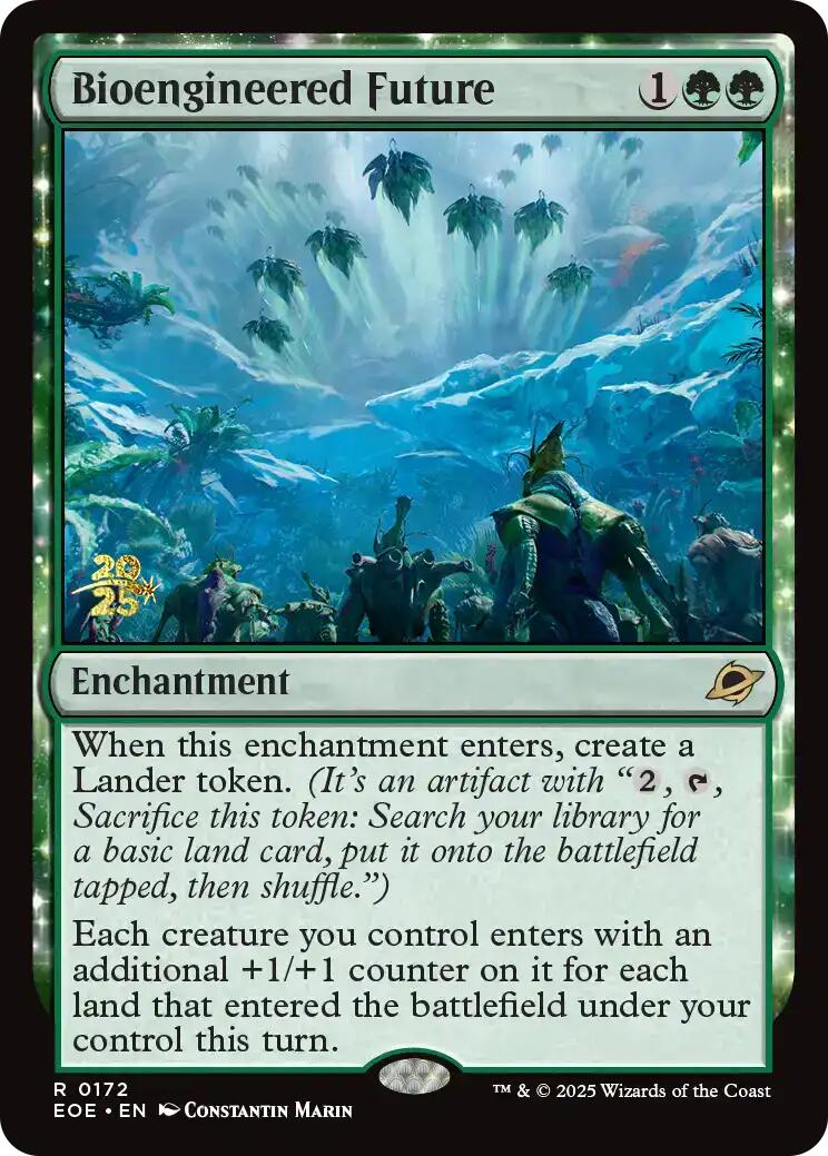 Bioengineered Future [Edge of Eternities Prerelease Promos] | Card Merchant Takapuna