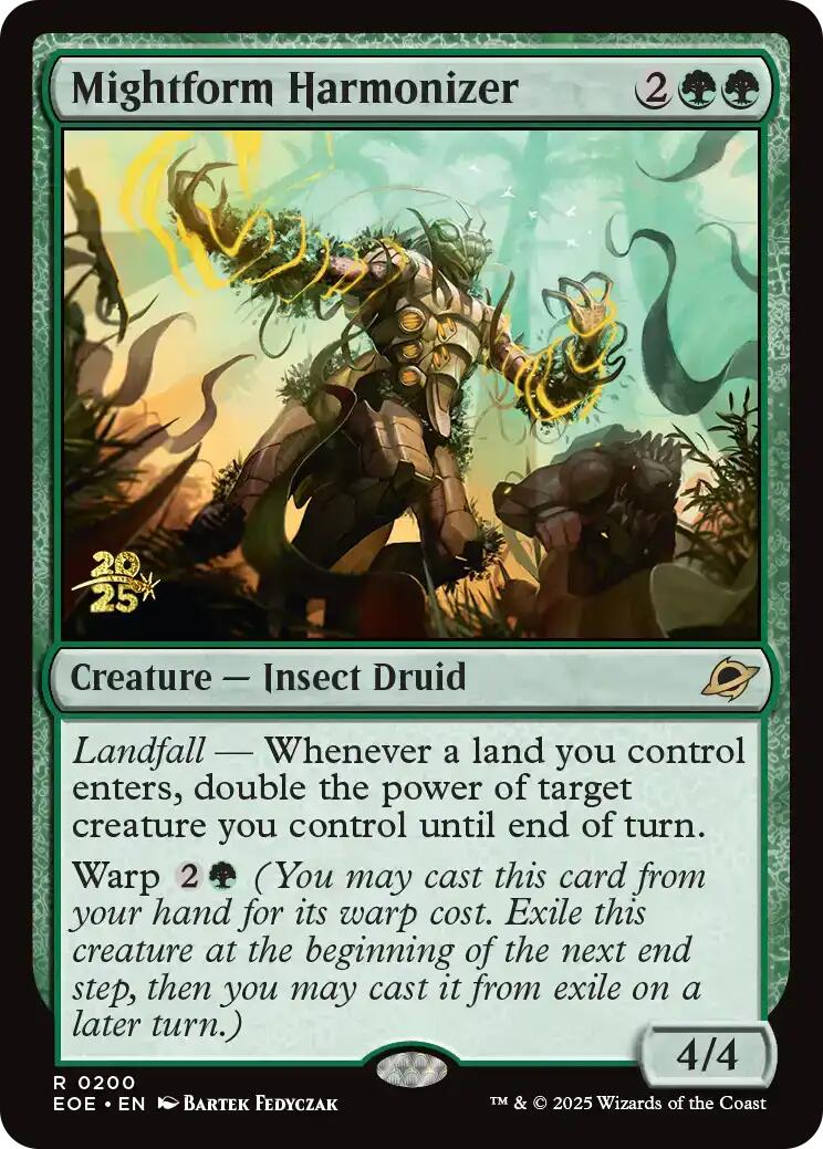Mightform Harmonizer [Edge of Eternities Prerelease Promos] | Card Merchant Takapuna