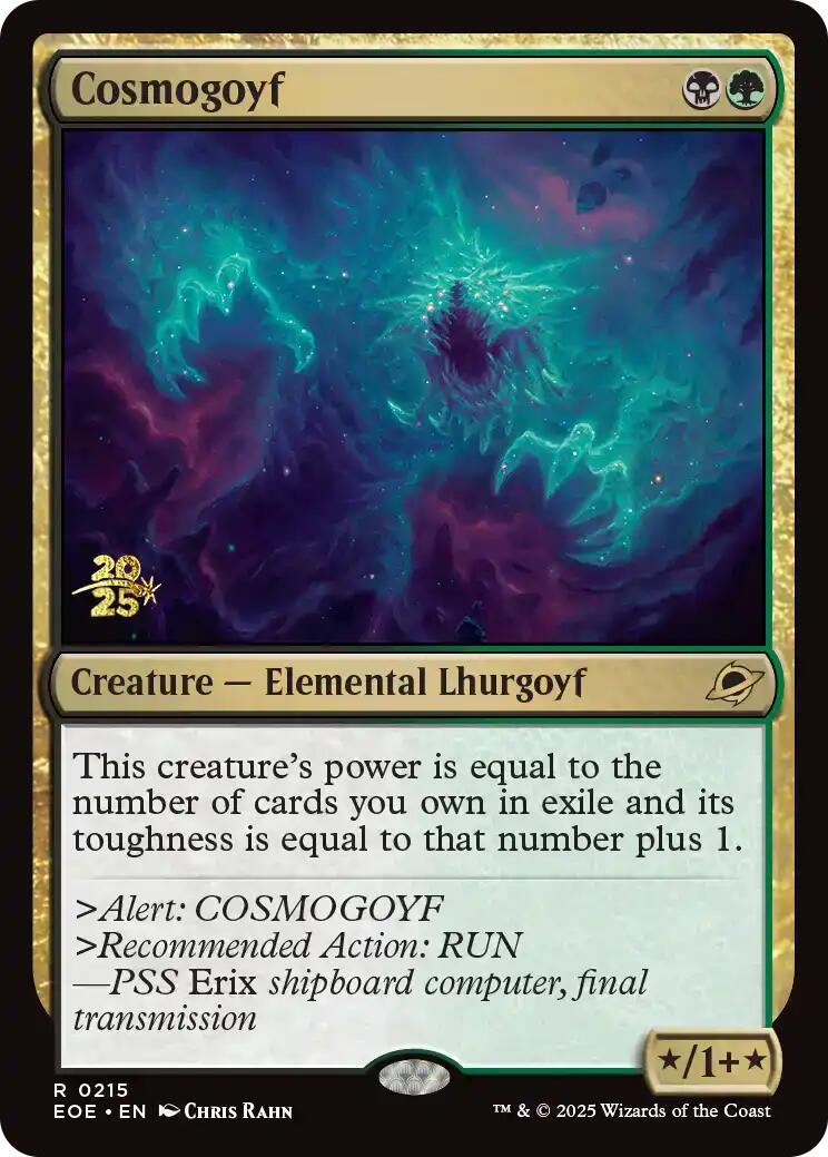 Cosmogoyf [Edge of Eternities Prerelease Promos] | Card Merchant Takapuna