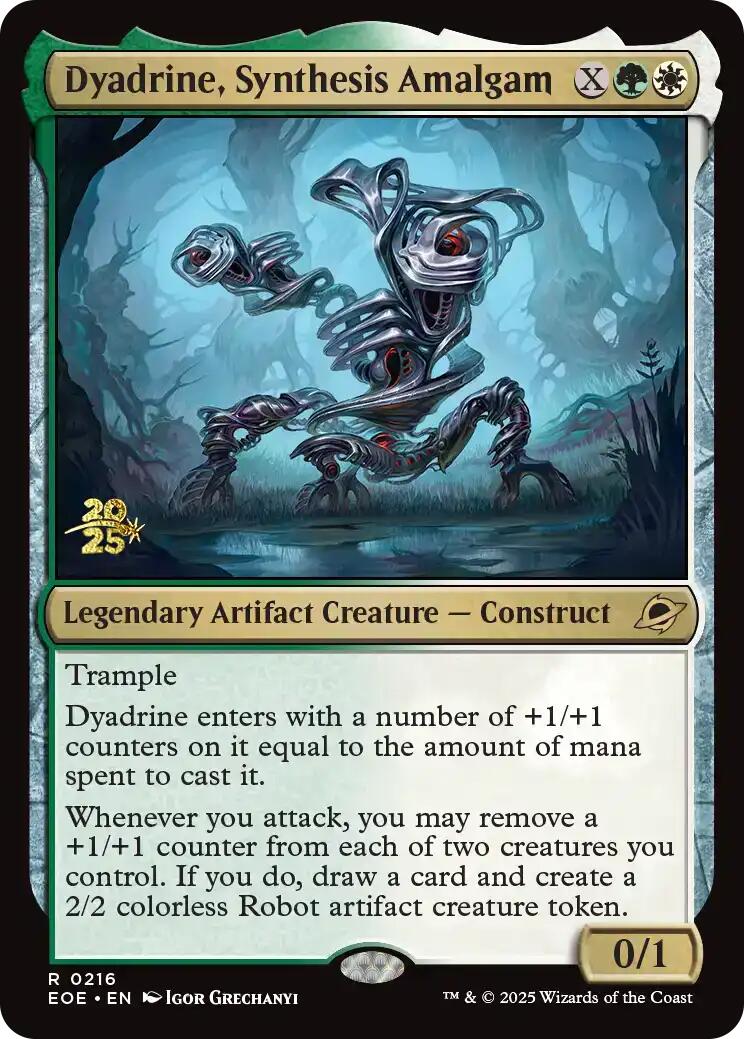 Dyadrine, Synthesis Amalgam [Edge of Eternities Prerelease Promos] | Card Merchant Takapuna