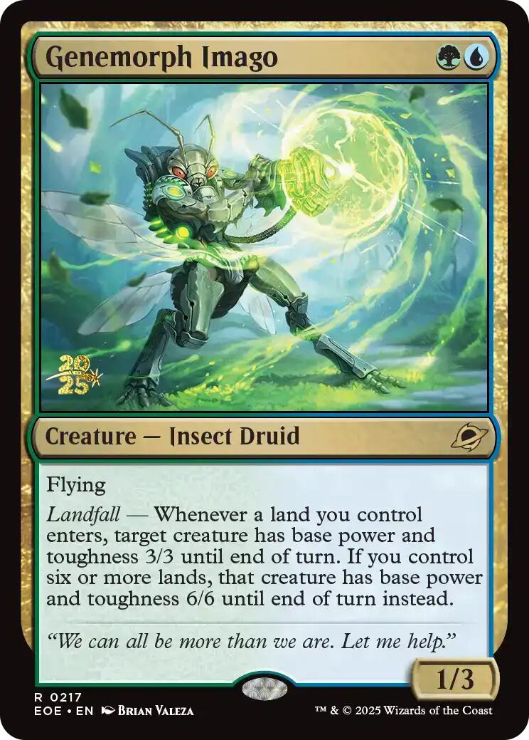Genemorph Imago [Edge of Eternities Prerelease Promos] | Card Merchant Takapuna