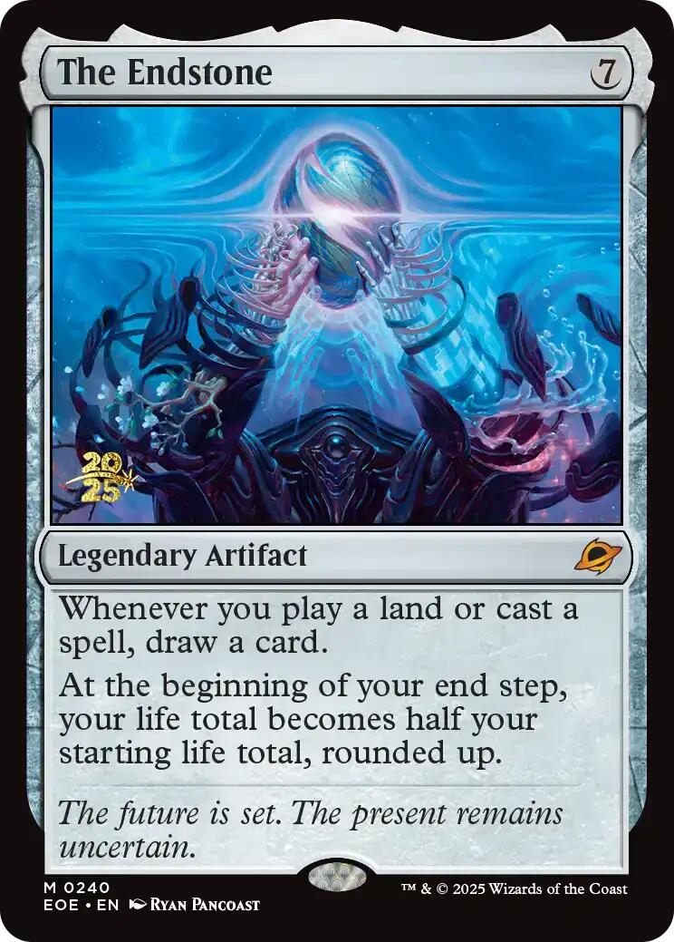 The Endstone [Edge of Eternities Prerelease Promos] | Card Merchant Takapuna