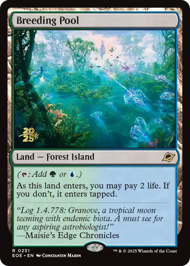 Breeding Pool [Edge of Eternities Prerelease Promos] | Card Merchant Takapuna