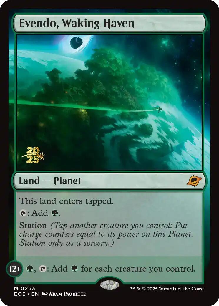 Evendo, Waking Haven [Edge of Eternities Prerelease Promos] | Card Merchant Takapuna