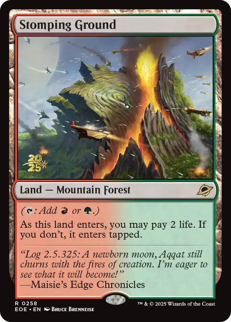 Stomping Ground [Edge of Eternities Prerelease Promos] | Card Merchant Takapuna