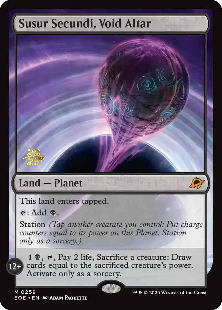 Susur Secundi, Void Altar [Edge of Eternities Prerelease Promos] | Card Merchant Takapuna