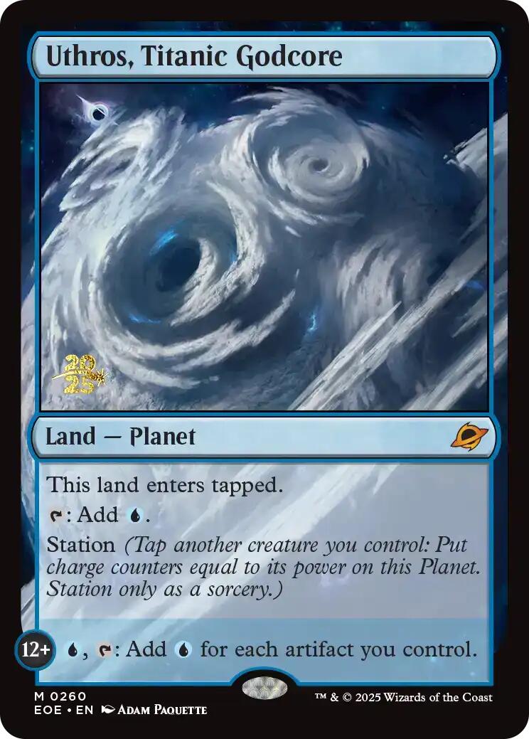 Uthros, Titanic Godcore [Edge of Eternities Prerelease Promos] | Card Merchant Takapuna