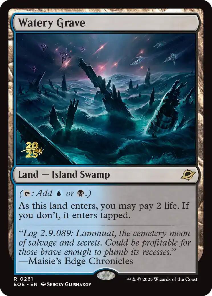 Watery Grave [Edge of Eternities Prerelease Promos] | Card Merchant Takapuna
