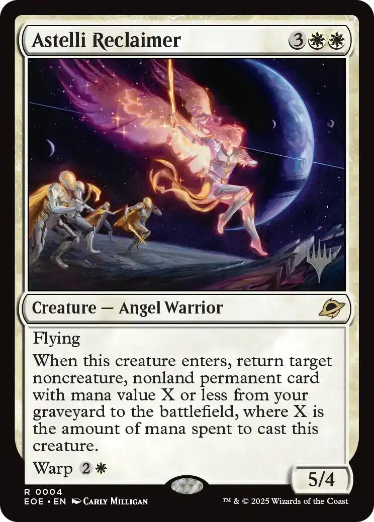 Astelli Reclaimer [Edge of Eternities Promo Pack] | Card Merchant Takapuna