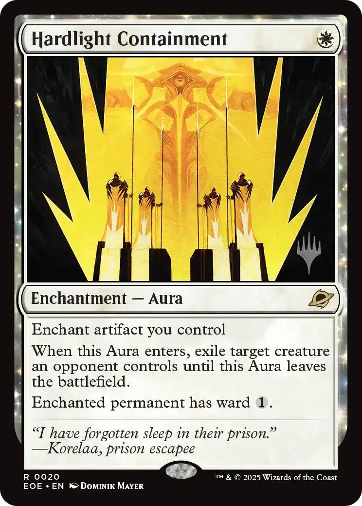 Hardlight Containment [Edge of Eternities Promo Pack] | Card Merchant Takapuna