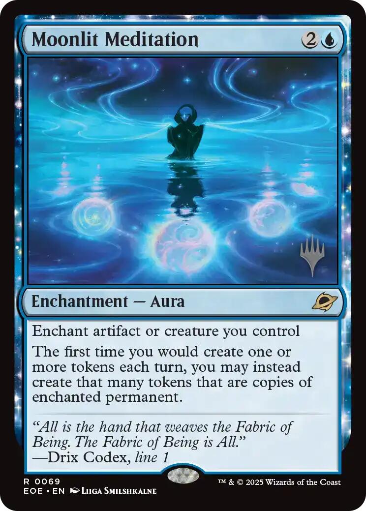 Moonlit Meditation [Edge of Eternities Promo Pack] | Card Merchant Takapuna