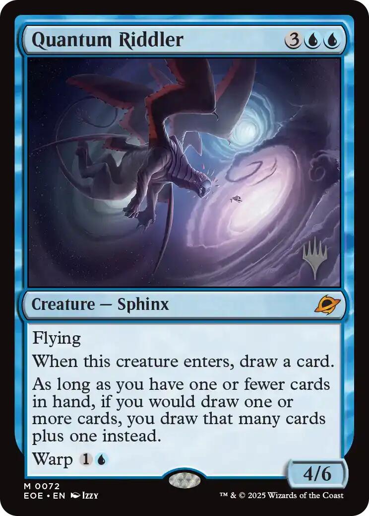 Quantum Riddler [Edge of Eternities Promo Pack] | Card Merchant Takapuna