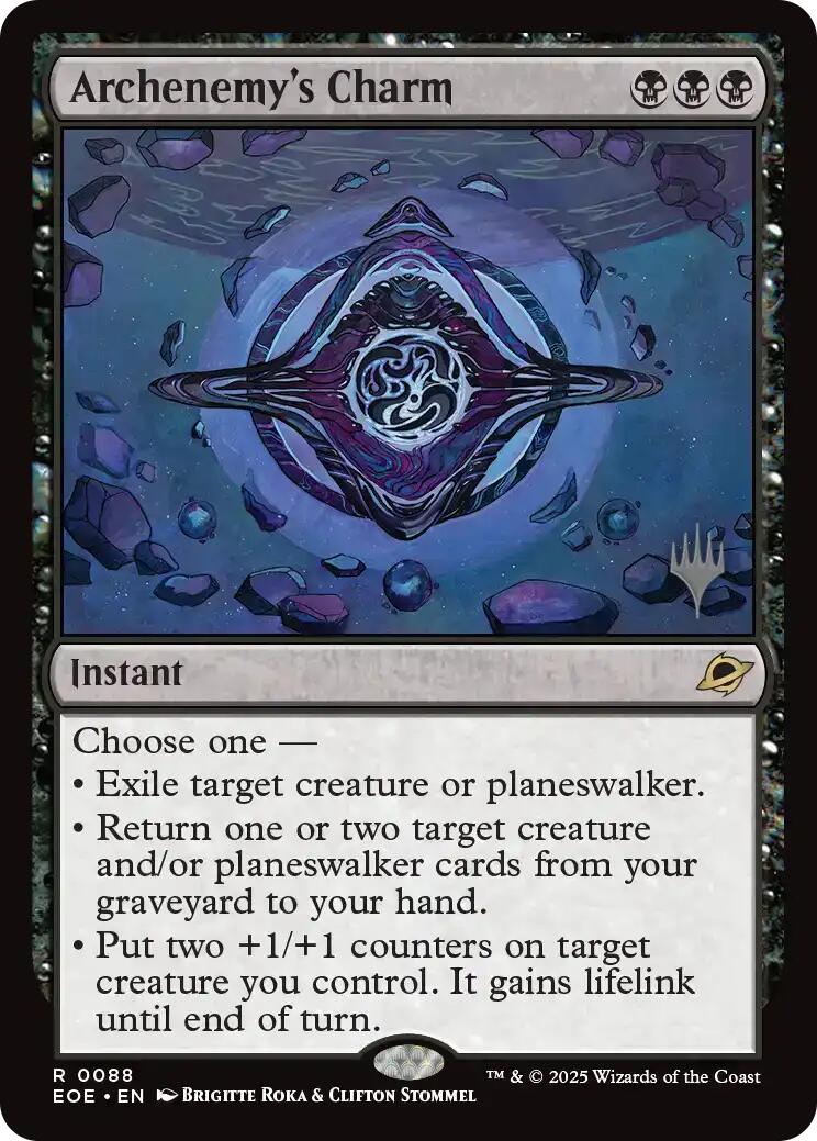Archenemy's Charm [Edge of Eternities Promo Pack] | Card Merchant Takapuna