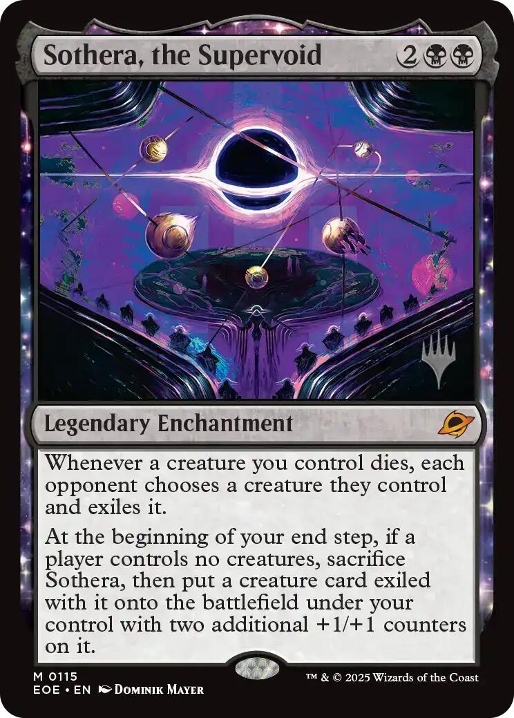 Sothera, the Supervoid [Edge of Eternities Promo Pack] | Card Merchant Takapuna