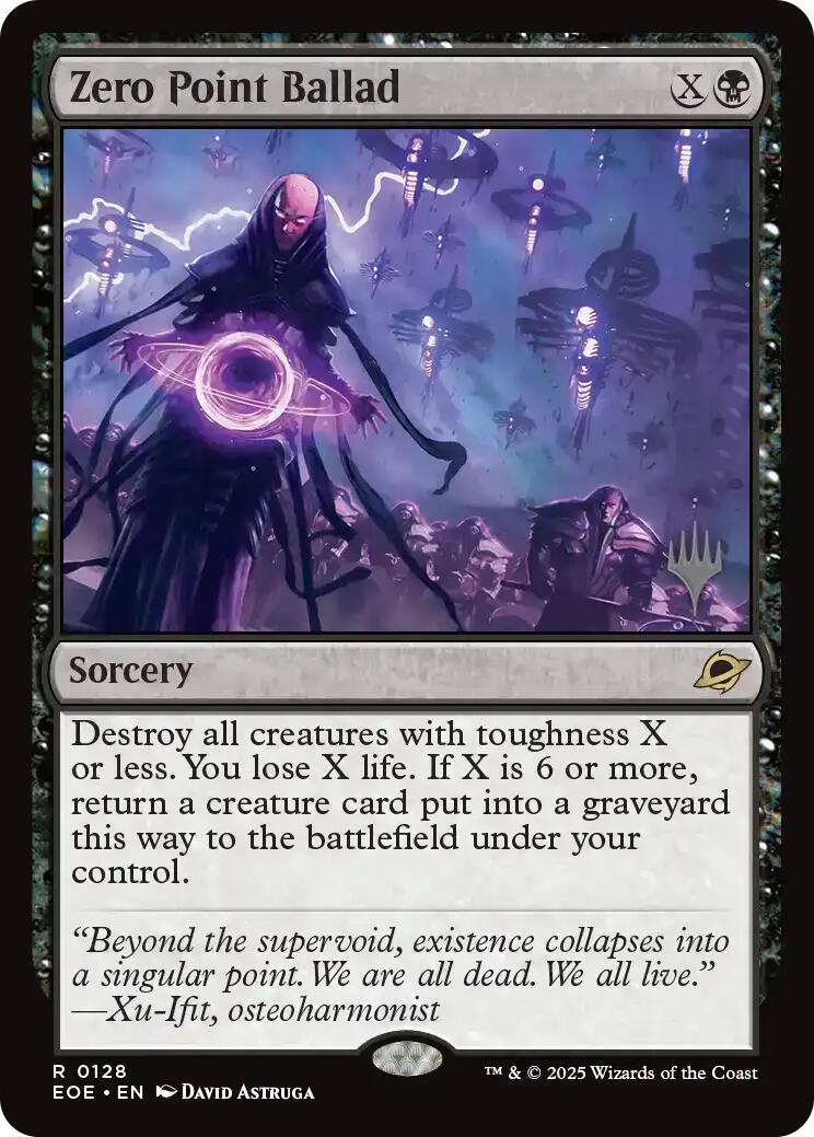 Zero Point Ballad [Edge of Eternities Promo Pack] | Card Merchant Takapuna
