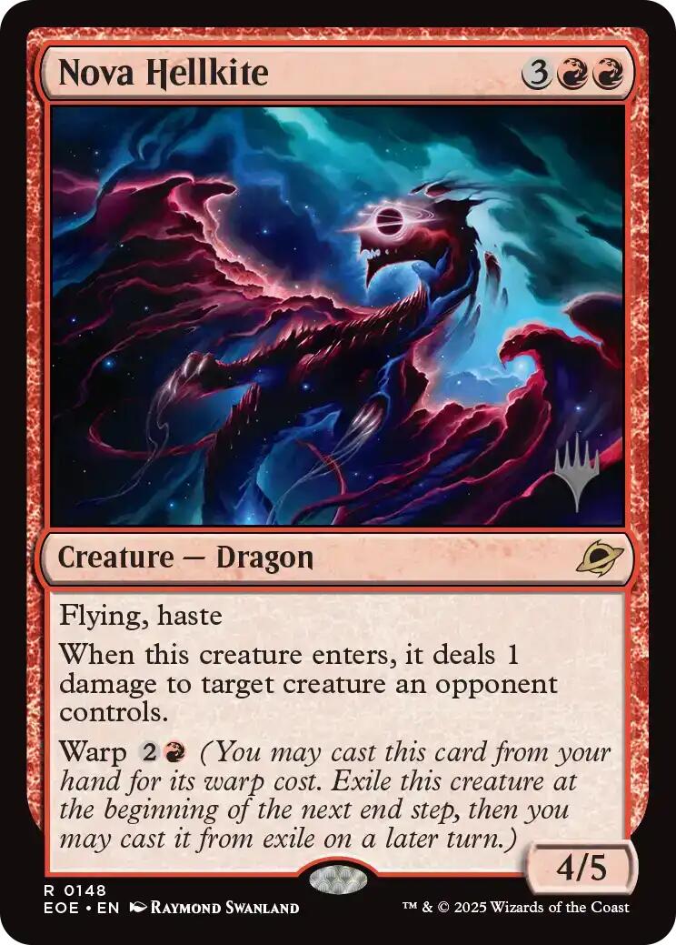 Nova Hellkite [Edge of Eternities Promo Pack] | Card Merchant Takapuna