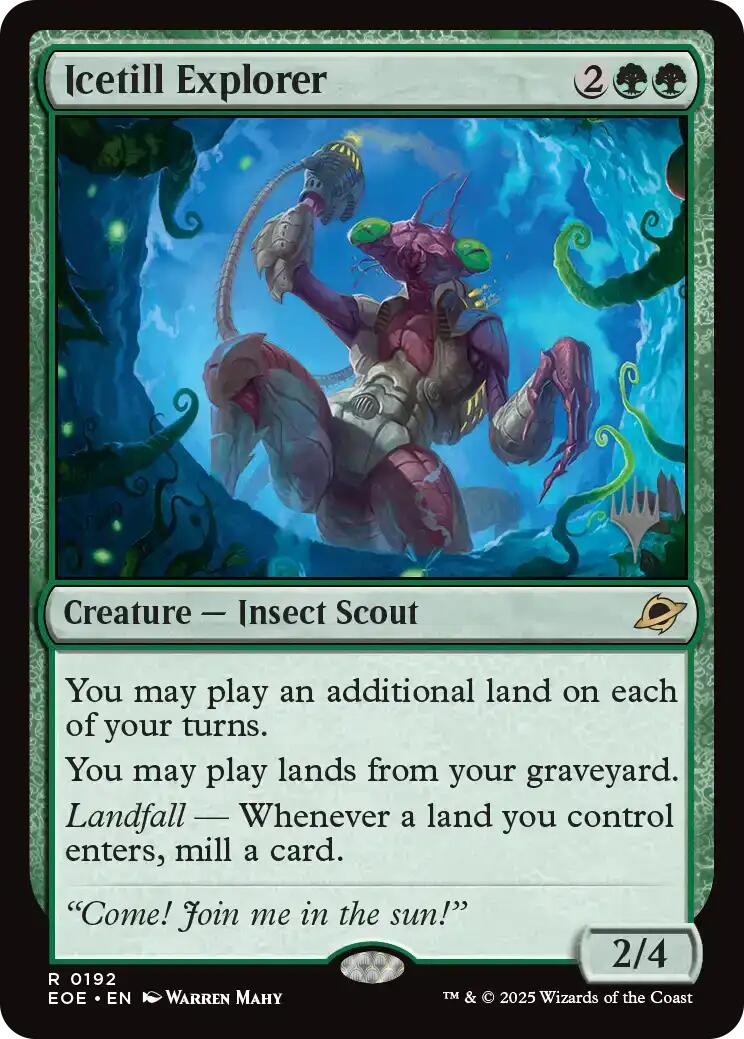 Icetill Explorer [Edge of Eternities Promo Pack] | Card Merchant Takapuna