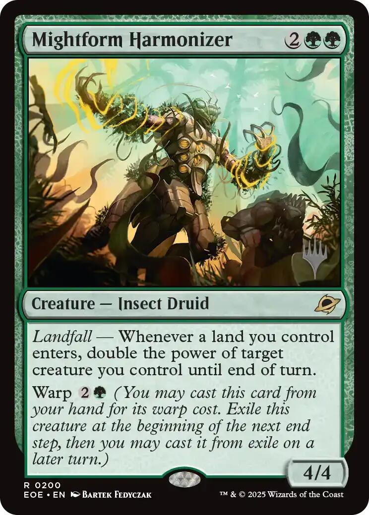 Mightform Harmonizer [Edge of Eternities Promo Pack] | Card Merchant Takapuna