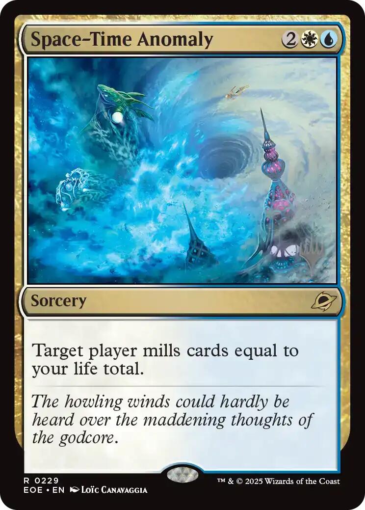Space-Time Anomaly [Edge of Eternities Promo Pack] | Card Merchant Takapuna