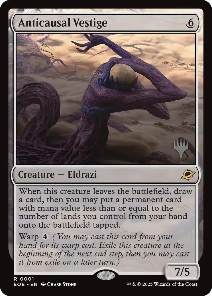 Anticausal Vestige [Edge of Eternities Promo Pack] | Card Merchant Takapuna