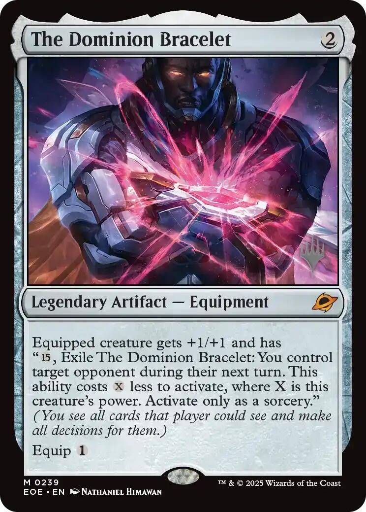 The Dominion Bracelet [Edge of Eternities Promo Pack] | Card Merchant Takapuna