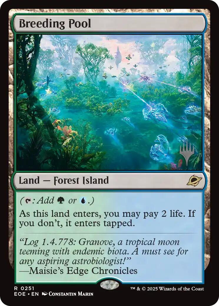 Breeding Pool [Edge of Eternities Promo Pack] | Card Merchant Takapuna
