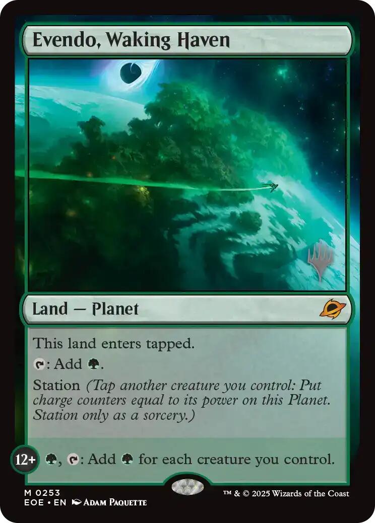Evendo, Waking Haven [Edge of Eternities Promo Pack] | Card Merchant Takapuna