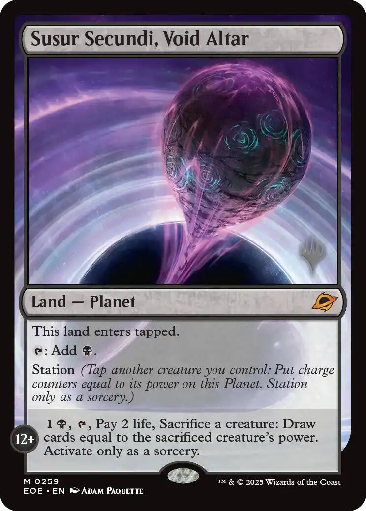 Susur Secundi, Void Altar [Edge of Eternities Promo Pack] | Card Merchant Takapuna