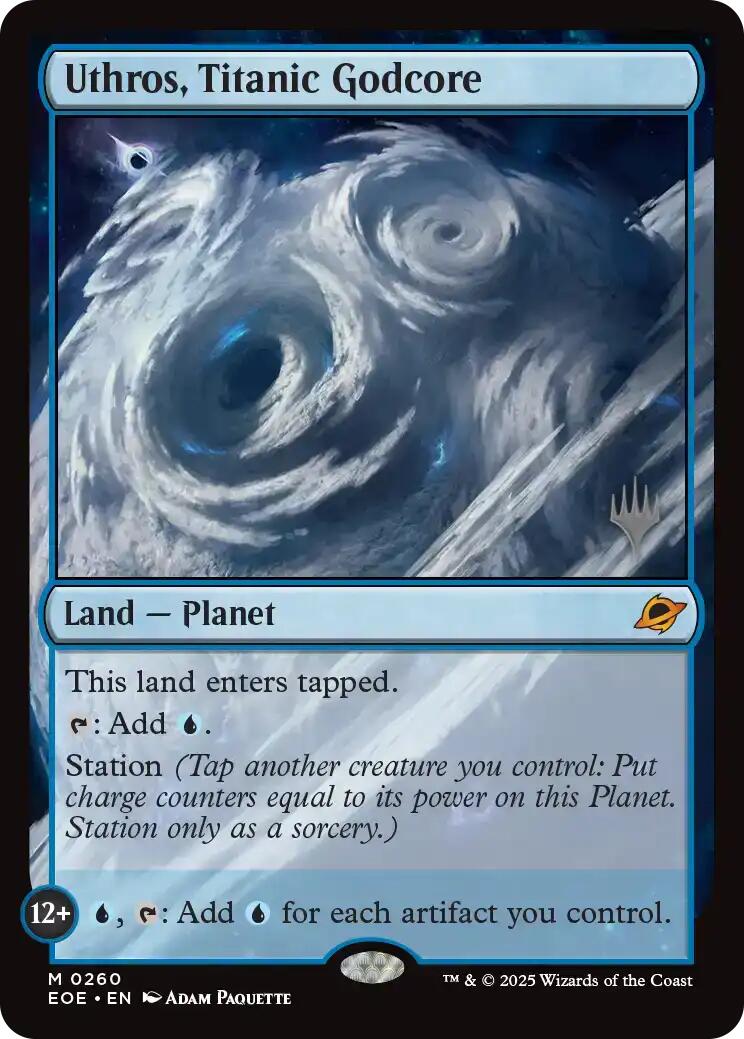 Uthros, Titanic Godcore [Edge of Eternities Promo Pack] | Card Merchant Takapuna
