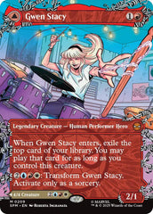 Gwen Stacy (0209) (Borderless) [Marvel's Spider-Man] | Card Merchant Takapuna