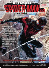 Miles Morales (0234) (Borderless) [Marvel's Spider-Man] | Card Merchant Takapuna