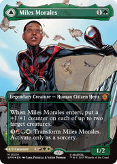 Miles Morales (0234) (Borderless) [Marvel's Spider-Man] | Card Merchant Takapuna