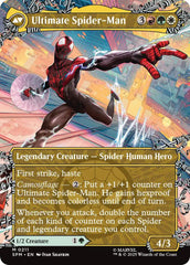 Miles Morales (0211) (Borderless) [Marvel's Spider-Man] | Card Merchant Takapuna