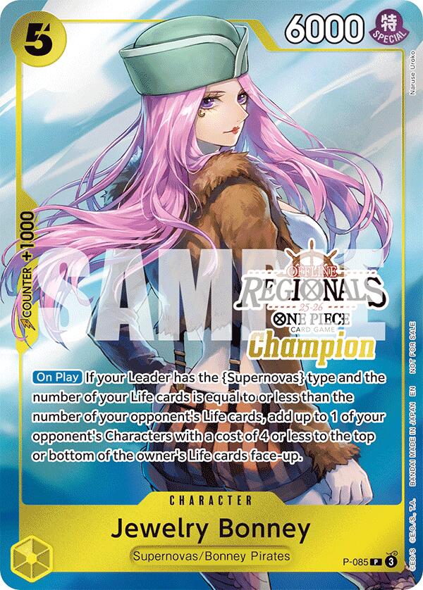 Jewelry Bonney (Offline Regional Champion Card Set 2025 Vol.2) [One Piece Promotion Cards] | Card Merchant Takapuna
