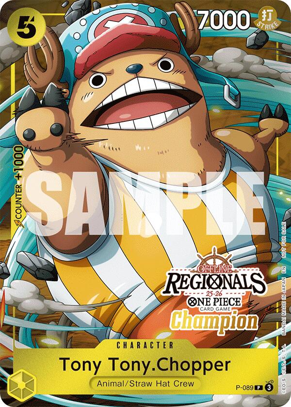 Tony Tony.Chopper (Offline Regional Champion Card Set 2025 Vol.2) [One Piece Promotion Cards] | Card Merchant Takapuna