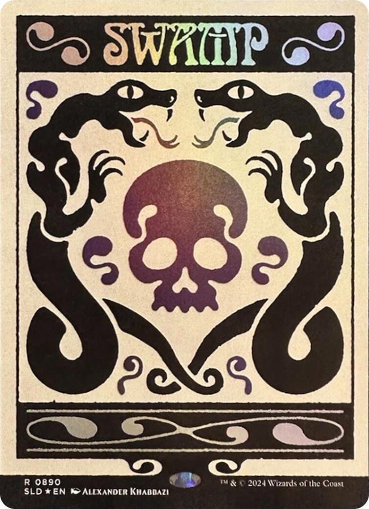 Swamp (0890) (Rainbow Foil) [Secret Lair Drop Series] | Card Merchant Takapuna