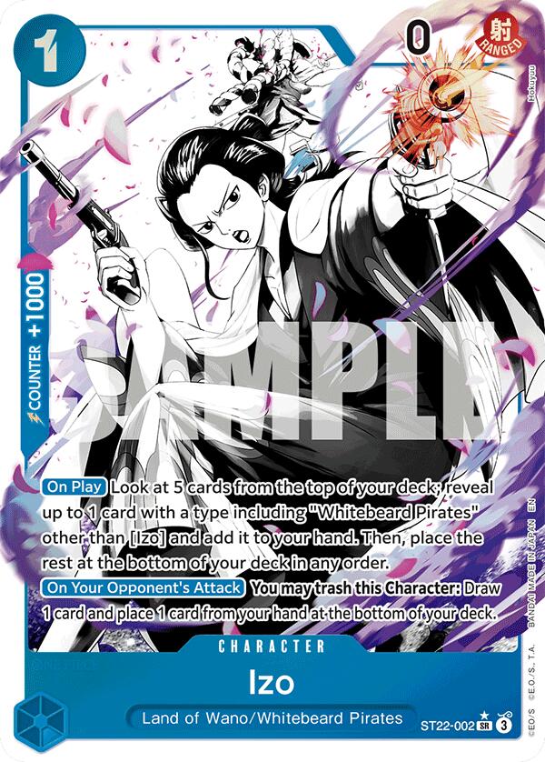 Izo (Parallel) [Starter Deck: Ace & Newgate] | Card Merchant Takapuna