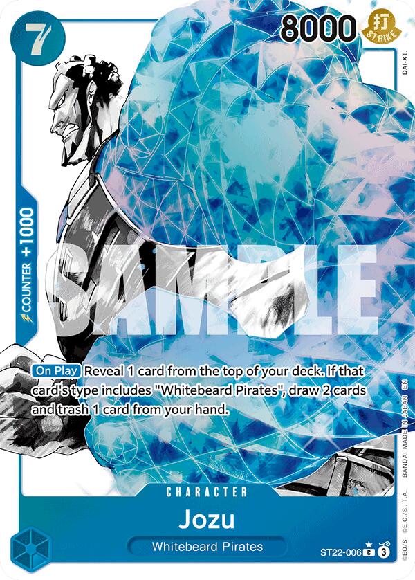 Jozu (Parallel) [Starter Deck: Ace & Newgate] | Card Merchant Takapuna