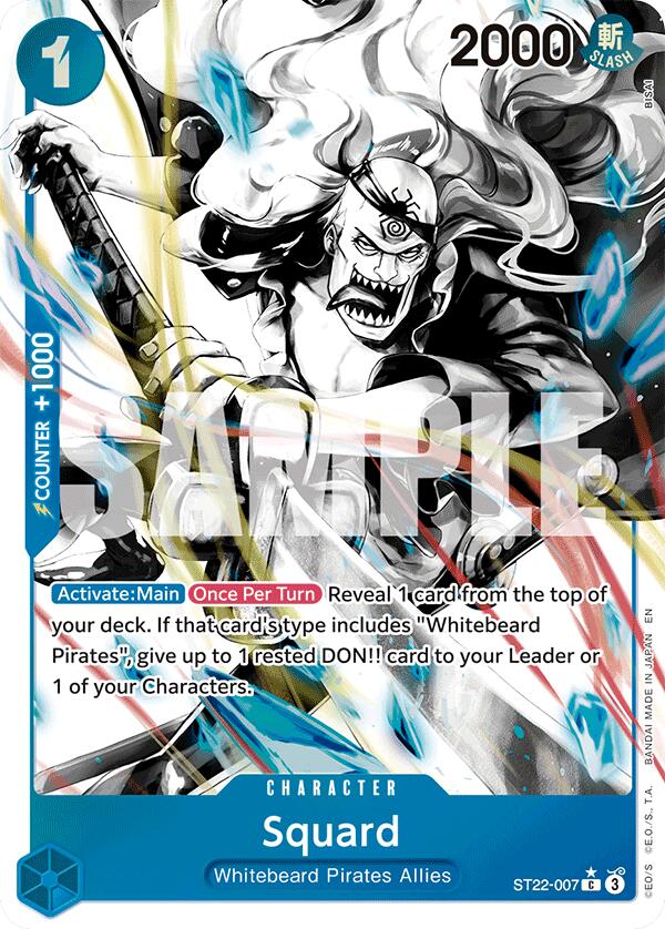 Squard (Parallel) [Starter Deck: Ace & Newgate] | Card Merchant Takapuna