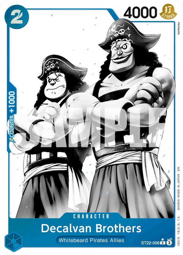 Decalvan Brothers (Parallel) [Starter Deck: Ace & Newgate] | Card Merchant Takapuna