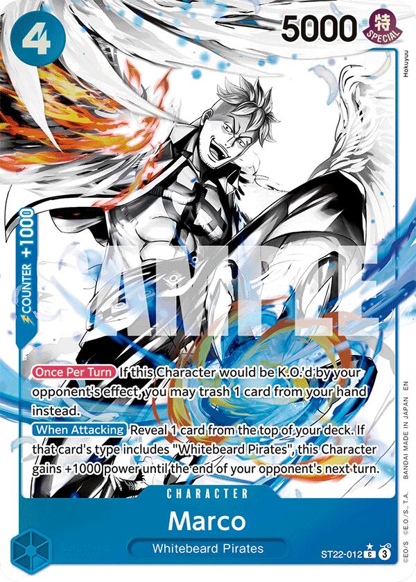 Marco (Parallel) [Starter Deck: Ace & Newgate] | Card Merchant Takapuna