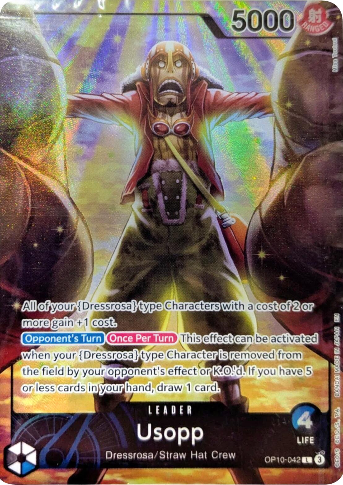 Usopp (Official Playmat -Limited Edition Vol. 3-) [One Piece Promotion Cards] | Card Merchant Takapuna